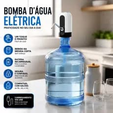 Bomba Elétrica para Galão com Bateria de Longa Duração para até 8 Galões
