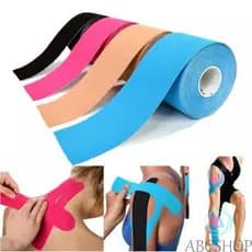 KIT 3 Bandagem Elástica 5Cm X 5M - Fita Kinesio Tape Fisioterapia