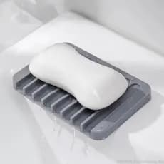 Saboneteira Prato Silicone Bandeja De Drenagem Auto Drenante Porta Rack De Banheiro Esponja Armazenamento Acessórios