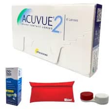 Lente de Contato Acuvue 2 com Grau descarte Mensal Jonhson