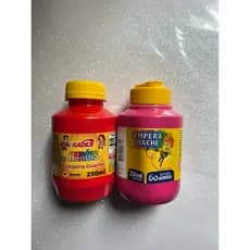 Tinta guache 250 ml - 2 cores