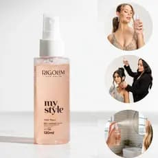 Rigolim Glow Wave Spray Brilho Líquido e Protetor para Cabelo 120ml