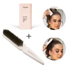 Kit Cera Bastão Hair Balm 20g + Escova Antifrizz Rigolim