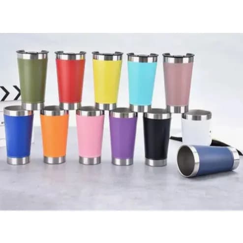Copos Térmicos 473ml Copo termico com tampa e abridor de garrafa sem nome