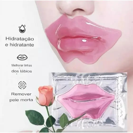 Máscara Labial Hidratante - nutrição e brilho