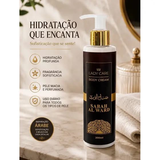 Sabah AL WARD body cream- loção corporal 200ml