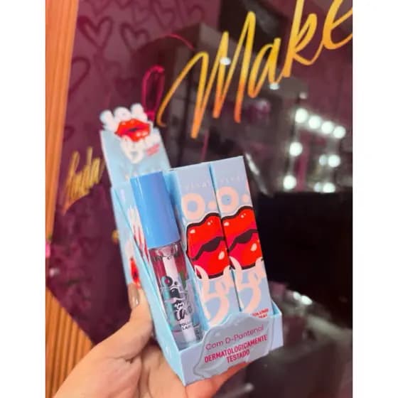 Gloss Labial Vivai S.O.S Bocão - Volume e Hidratação com D-Pantenol, 5ml