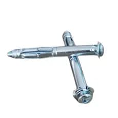 🔩 Kit 5 Buchas Metálicas Tipo Molly M4x45 com Parafuso