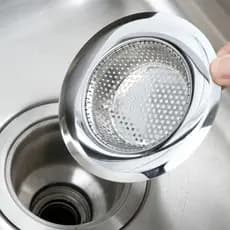 Ralo Inox 9cm para Pia 🍽️ Anti Entupimento ✨ Ralinho Cozinha Tanque Banheiro