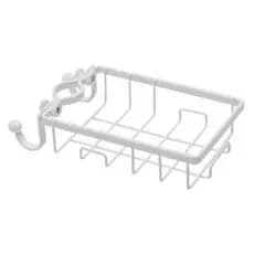 🧼 Kit Organizador Premium para Pia 🚿 Torneira + Porta Sabão + Cesta + Suporte Multiuso – Praticidade Total