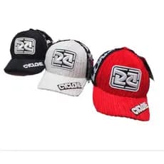 kit Da Cyclone 3 bonés Em Veludo Masculino Aba Curva
