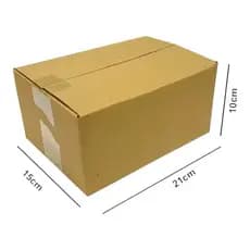 Kit 50 Unidades Caixa de Papelão para Envio 21x15x10 cm