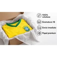 Papel Seda Branco 30x70cm ou 50x70cm Premium Para Embalagens