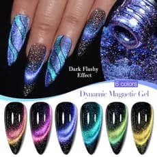 🔥MTSSII Magnético Olho De Gato Esmaltes Em Gel UV Glitter Dinâmico Esmalte Polygel Unha Manicure