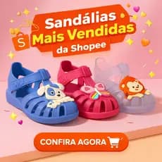Sandália Infantil Menina Menino Personagens Confortável Macia Leve Dia Dia Promoção Volta ás Aulas