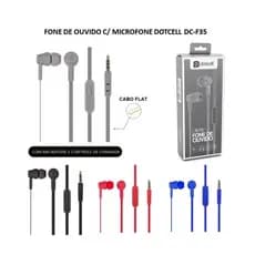 Fone de Ouvido Dotcell DC-F35 com Microfone