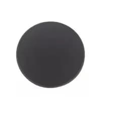 Boina De Polimento Espuma Preta P/ Lustro - 5 Pol C/ Velcro