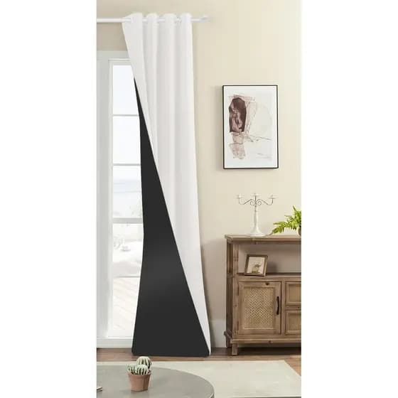 Cortina Sala/quarto Blackout PVC  1,40 X 2,70 Corta Luz Para Varão