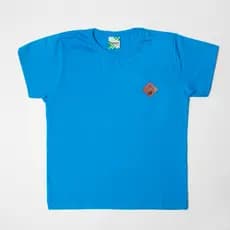 CAMISA MANGA CURTA INFANTIL DE VERAO EM MEIA MALHA 100% ALGODAO TAMANHOS 1-2-3-4-6-8