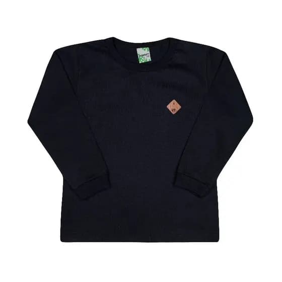 Camiseta 1/2/3/4/6/8 infantil manga longa menino inverno 100% algodão
