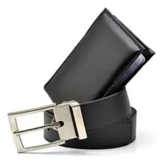Compre 1 Cinto Masculino Dupla Face E Ganhe Uma Carteira