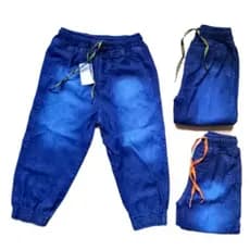 Kit 3 Calça Jogger Jeans Masculino Infantil
