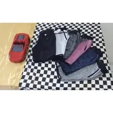 Kit 5 Short Moletinho Menino