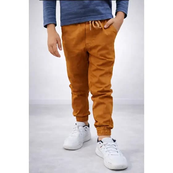 Calça Masculino Sarja Jogger  Tamanhos 1,2,4,6,8 anos Calça infantil