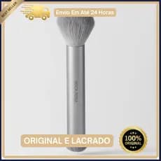 Pincel Duo Para Maquiagem Boca Rosa Nº 2 – Lançamento Profissional Rosto e Olhos
