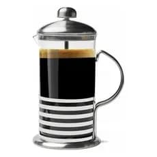 Cafeteira Prensa Francesa Cremeira Em Vidro E Aço Inox 350ml