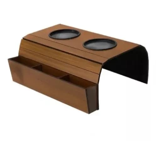 Esteira Porta Copo De Sofá Apoio De Braço Mdf Pintado Oferta