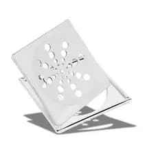 Ralo Banheiro Completo Ralo de Banheiro Quadrado em Aco Inox Abre/Fecha Ralo Inox 10x10 15x15