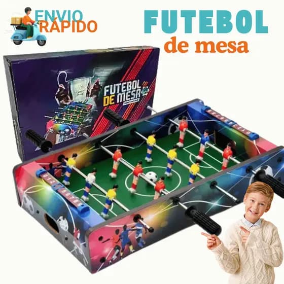 Futebol De Mesa - Pebolim - Reforçada Com Bolas E Placar Mesa De Pebolim