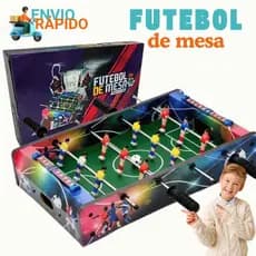 Futebol De Mesa - Pebolim - Reforçada Com Bolas E Placar Mesa De Pebolim