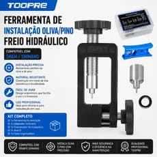 Ferramenta Inserção Oliva e Pino Freio Hidráulico Bike TOOPRE