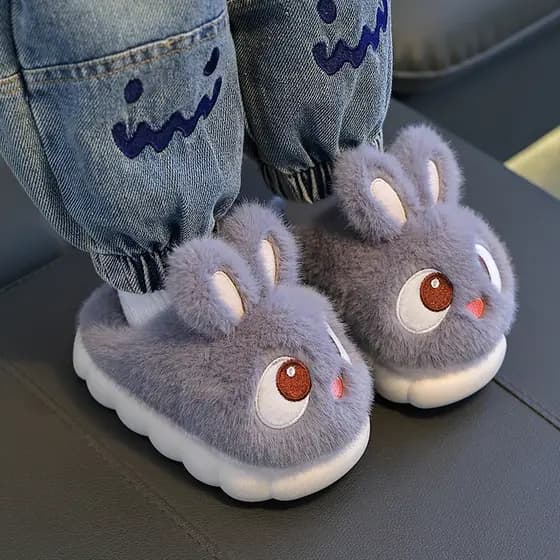 tênis infantil Pantufa De Desenho Animado infantil De Inverno Quente Meninos Meninas Antiderrapante Confortáv