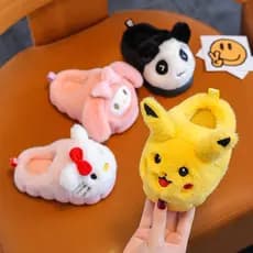 tênis infantil Pantufa De Desenho Animado infantil De Inverno Quente Meninos Meninas Antiderrapante Confortáv