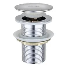 Válvula Click 1 1/4 Ralo Para Cuba Pia Banheiro Aço Inox 201 Cromada Prestige