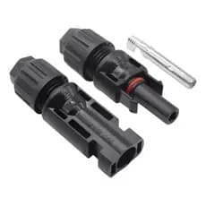 10 Conector Mc4 Plug Placa Solar Fotovoltaico 30a 4mm A 6mm