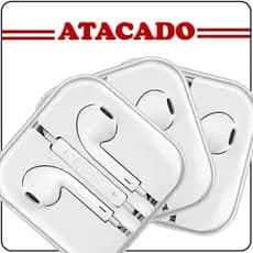 Kit 50 Unidades Fone De Ouvido P2 cx Acrílica Atacado Top