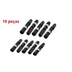 Conector de fibra Optica FC/UPC/ APC Kit com 10 peças