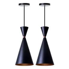 Kit 2 Lustre Sala Estar Pendente Interno Moscou