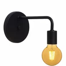Arandela Industrial Gourmet Luminária Parede Quarto Abajur Bocal E27