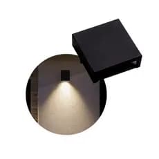 Arandela Luminaria Slim 1 Foco Externa Parede Muro Alumínio Ar1111