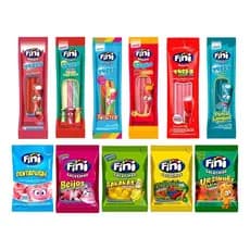 Kit Com 60 Pacotes Bala Fini Sabores Variados