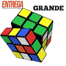 Cubo Magico Grande Em Diversas Cores 7cm Cor da estrutura Colorido