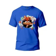 Camisa Camiseta Infantil e Adulto Divertidamente T-shirt 100% Algodão Unissex Envio Expresso.
