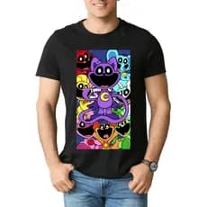 Camisa-Camiseta Poppy Playtime Game Jogo Infantil e Adulto Blusa 100% Algodão Envio imediato