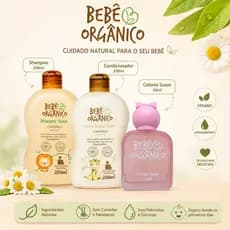 KIT BANHO: SHAMPOO + CONDICIONADOR E COLONIA ROSA VEGANO 450ml