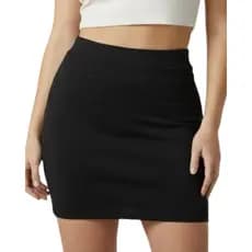 Mini Saia Suplex Femininas Confortáveis, Modelam o Corpo Moda Casual